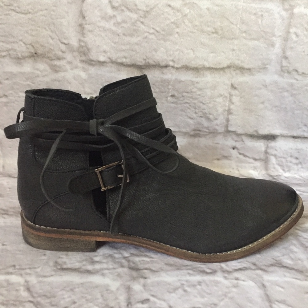 Free People Studio City Wraparound Bootie Sz 38